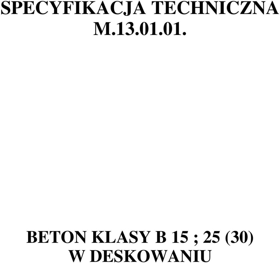 01. BETON KLASY B