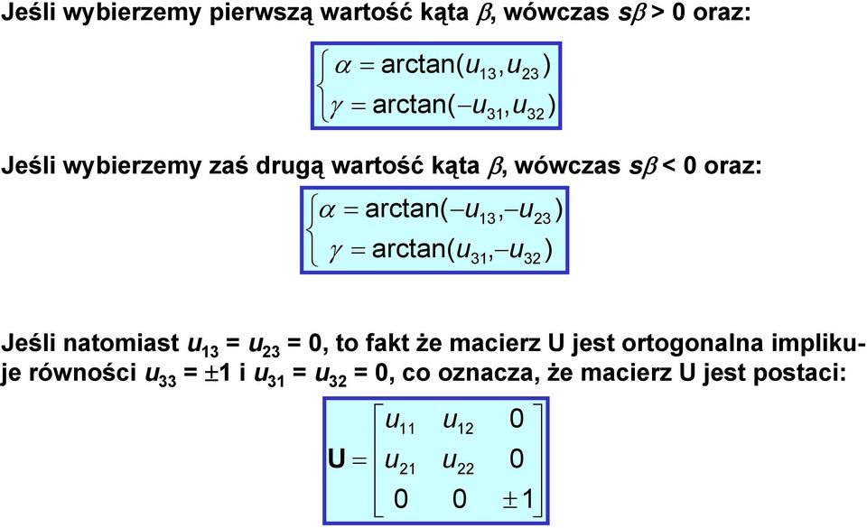 atan atan Jeśli natomiat to fakt że maiez U jet