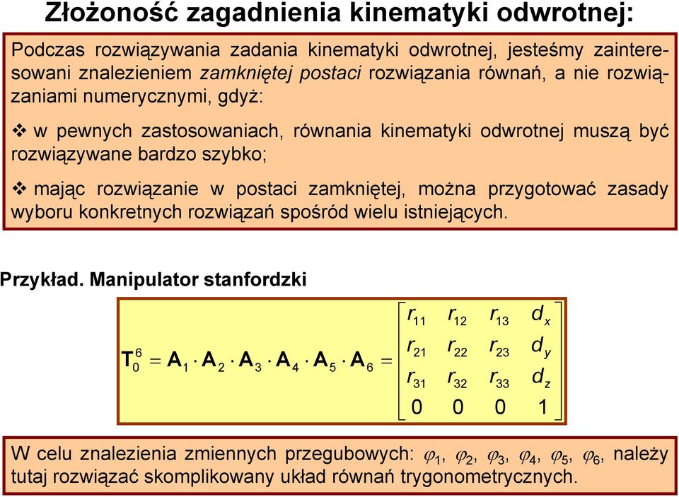 ozwiązwane bazo zbko; mają ozwiązanie w otai zamkniętej można zgotować zaa wbo konketnh ozwiązań ośó wiel itniejąh.