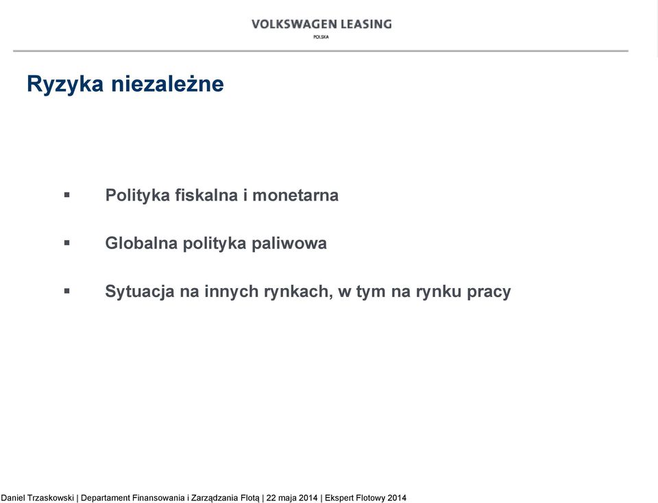 polityka paliwowa Sytuacja na