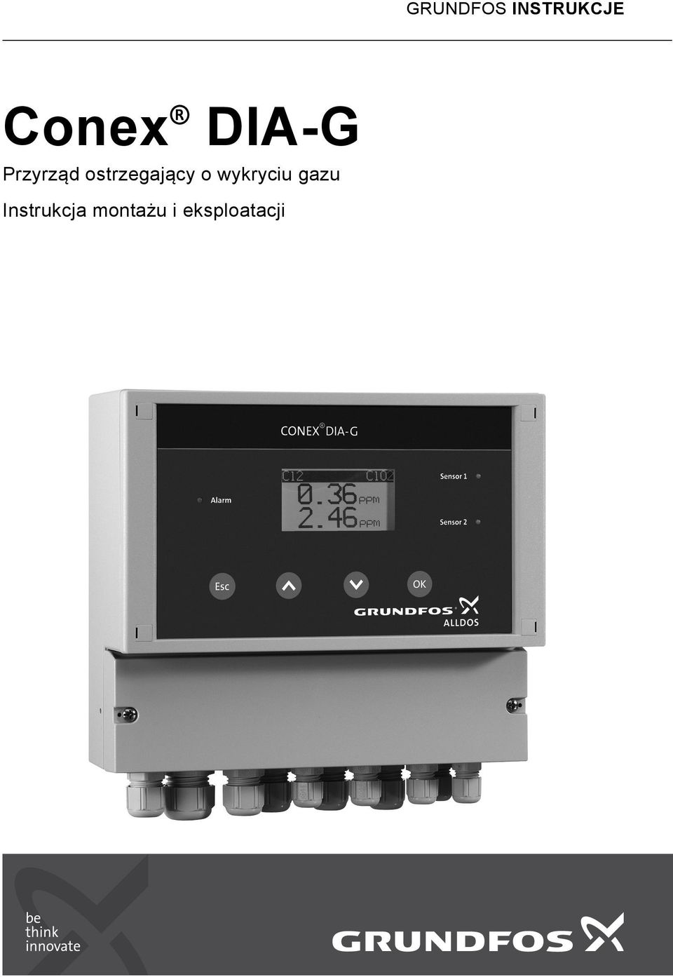 ostrzegający o wykryciu