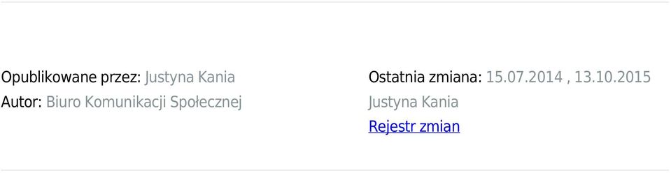 Społecznej Ostatnia zmiana: 15.07.