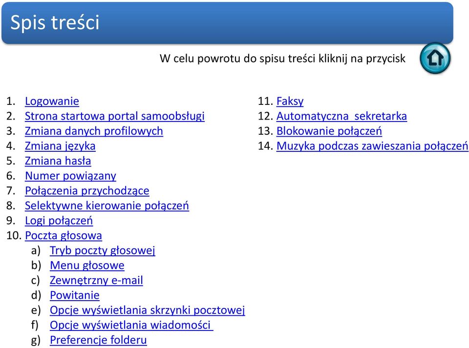 Logi połączeń 10.