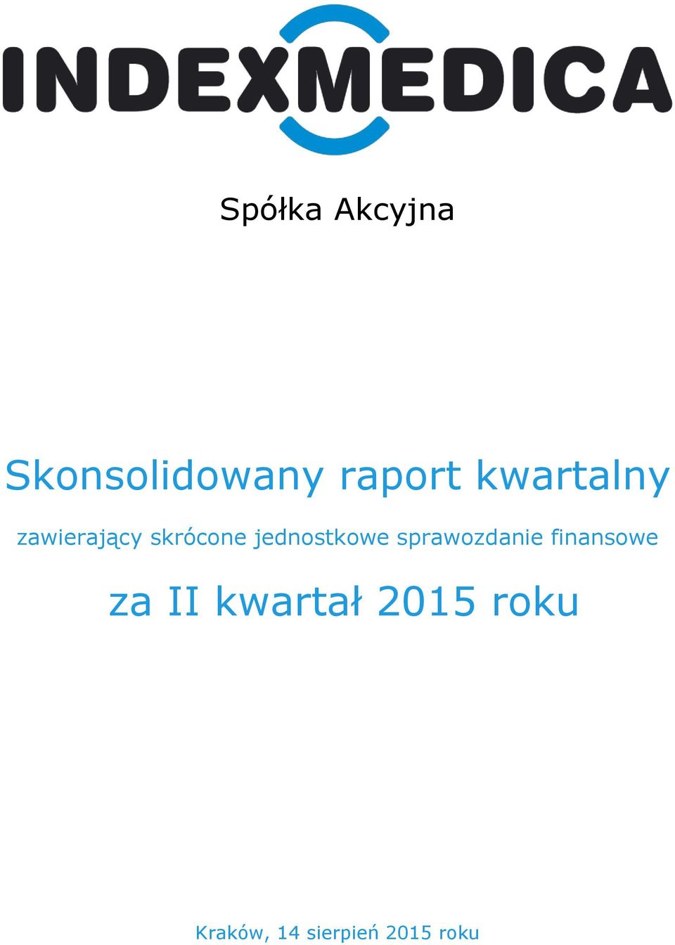 jednostkowe sprawozdanie finansowe