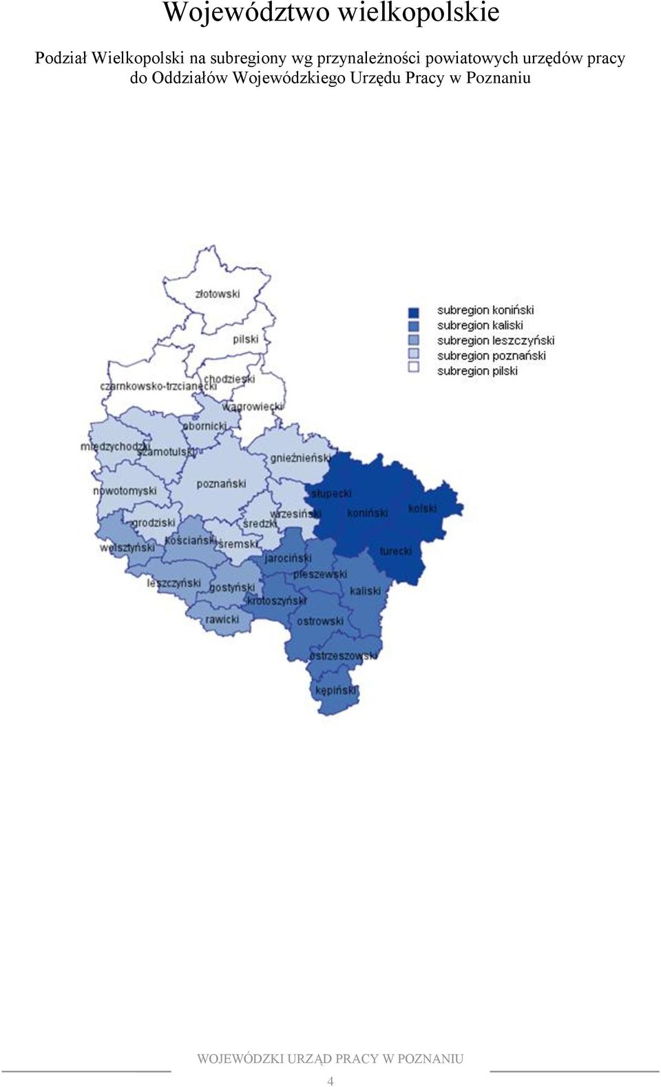 przynależności powiatowych urzędów