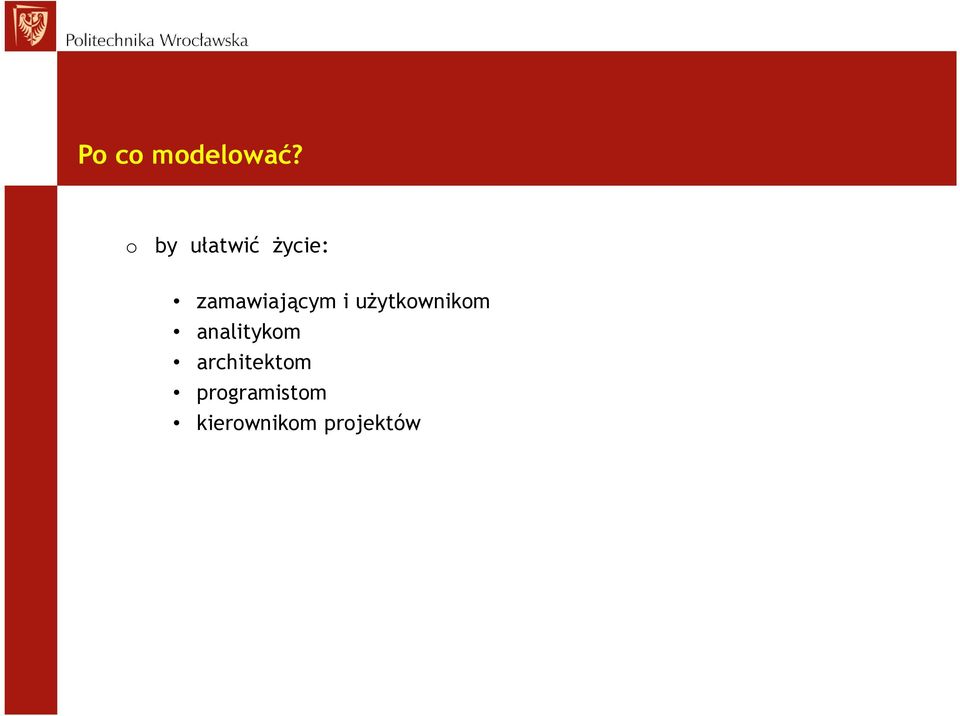 zamawiającym i użytkownikom