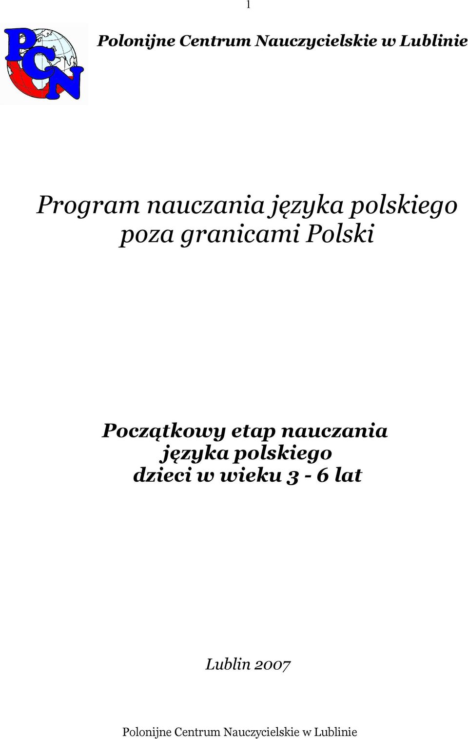 Początkowy etap nauczania języka