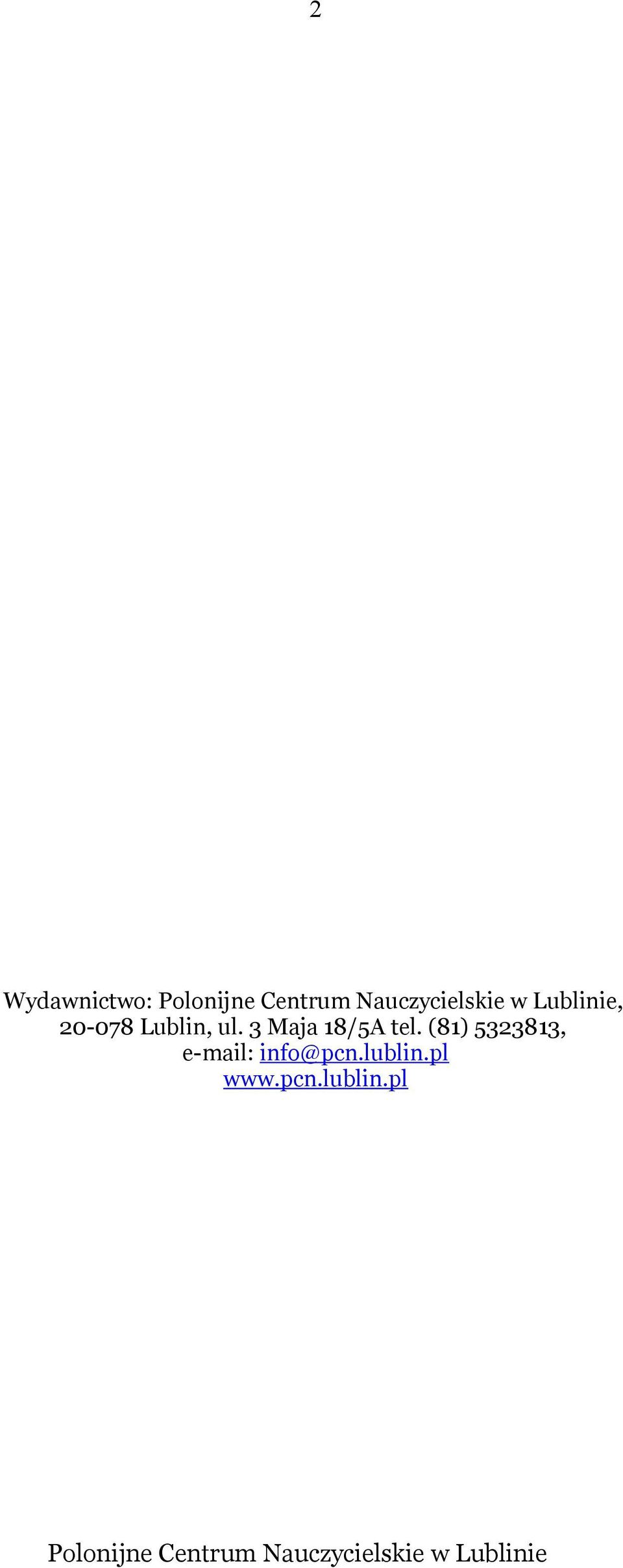 3 Maja 18/5A tel.