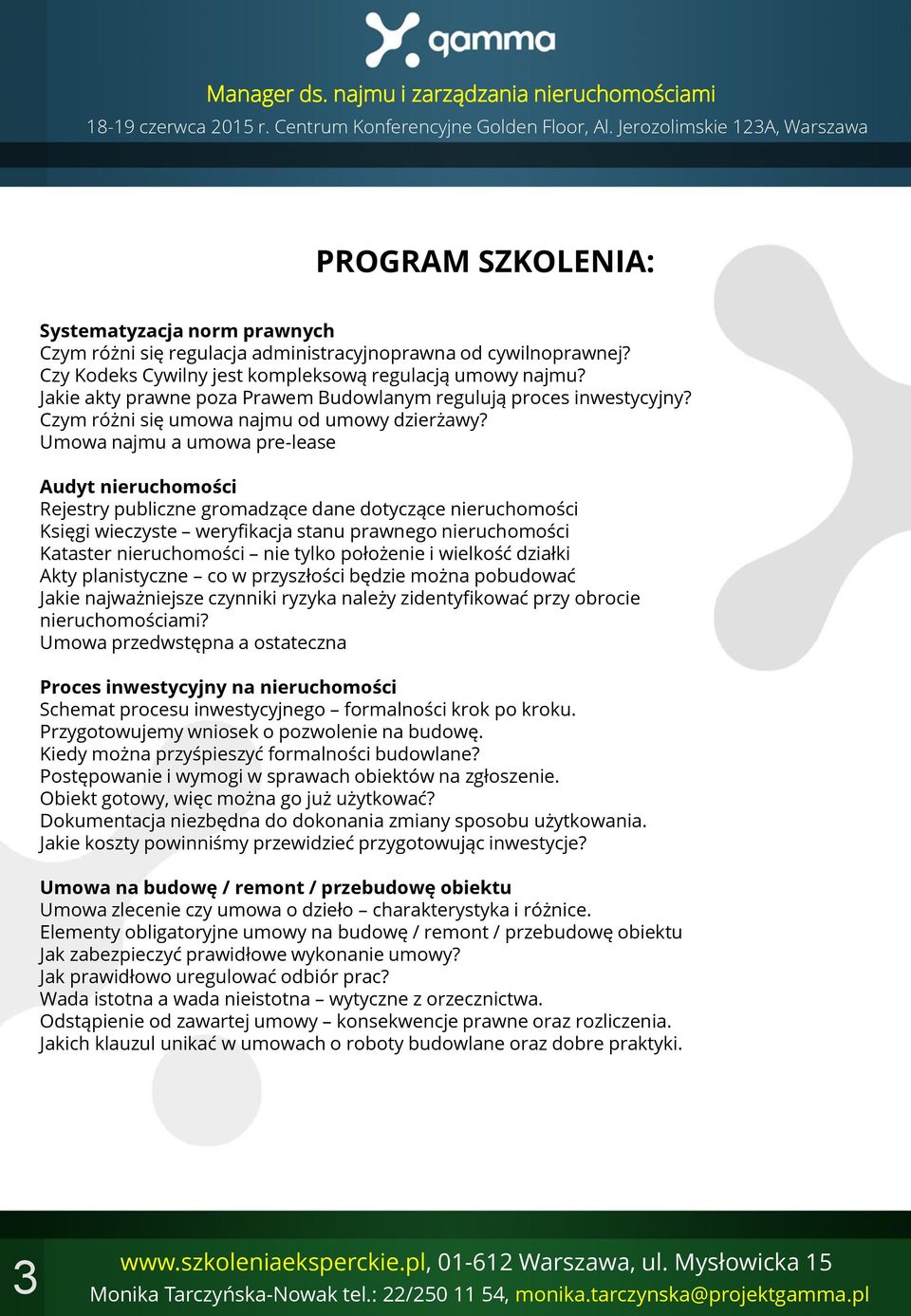 Umowa najmu a umowa pre-lease Audyt nieruchomości Rejestry publiczne gromadzące dane dotyczące nieruchomości Księgi wieczyste weryfikacja stanu prawnego nieruchomości Kataster nieruchomości nie tylko