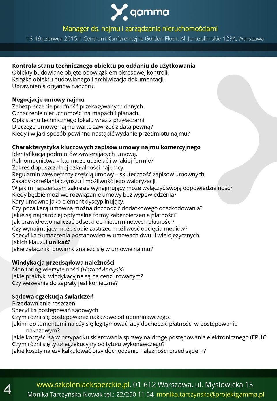 Dlaczego umowę najmu warto zawrzeć z datą pewną? Kiedy i w jaki sposób powinno nastąpić wydanie przedmiotu najmu?
