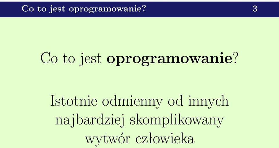 najbardziej skomplikowany