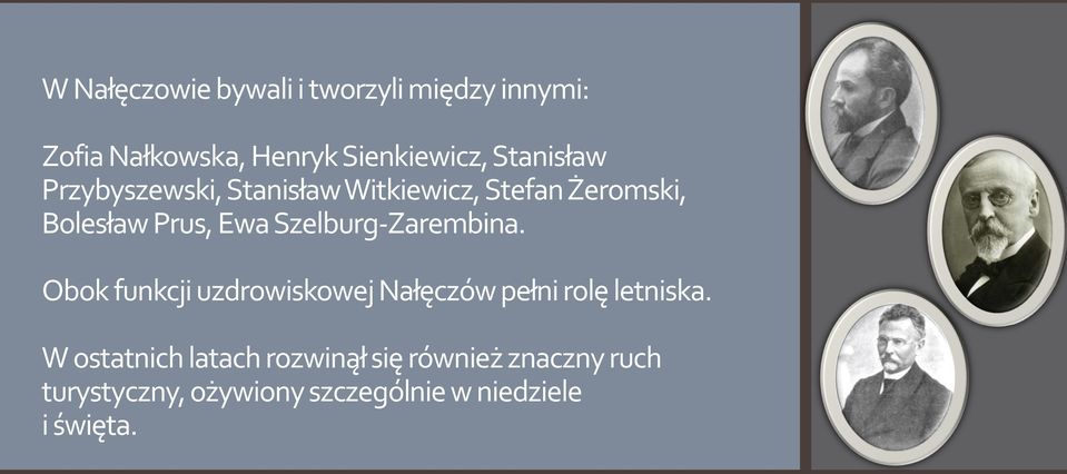 Szelburg-Zarembina. Obok funkcji uzdrowiskowej Nałęczów pełni rolę letniska.