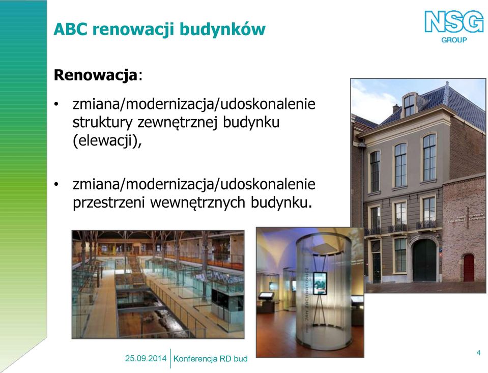 zewnętrznej budynku (elewacji),