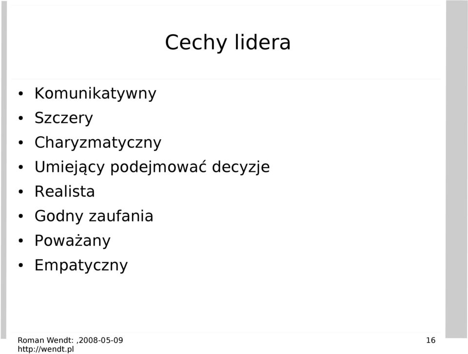 Umiejący podejmować decyzje