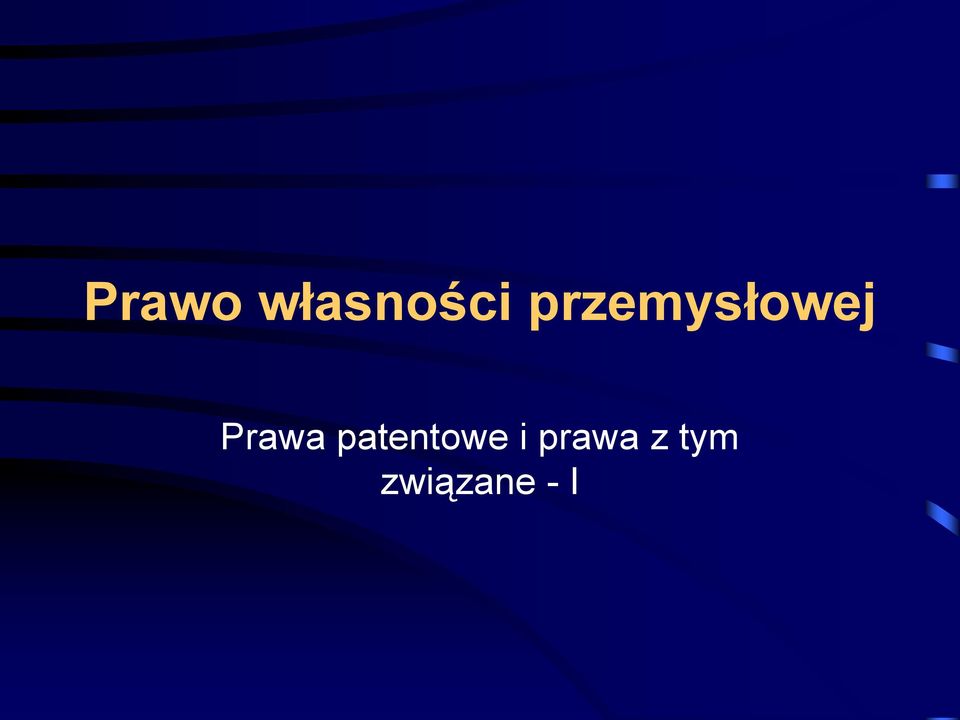 Prawa patentowe i