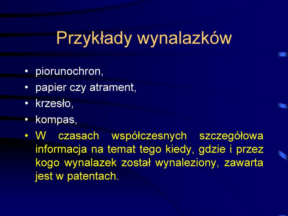 szczegółowa informacja na temat tego kiedy, gdzie i
