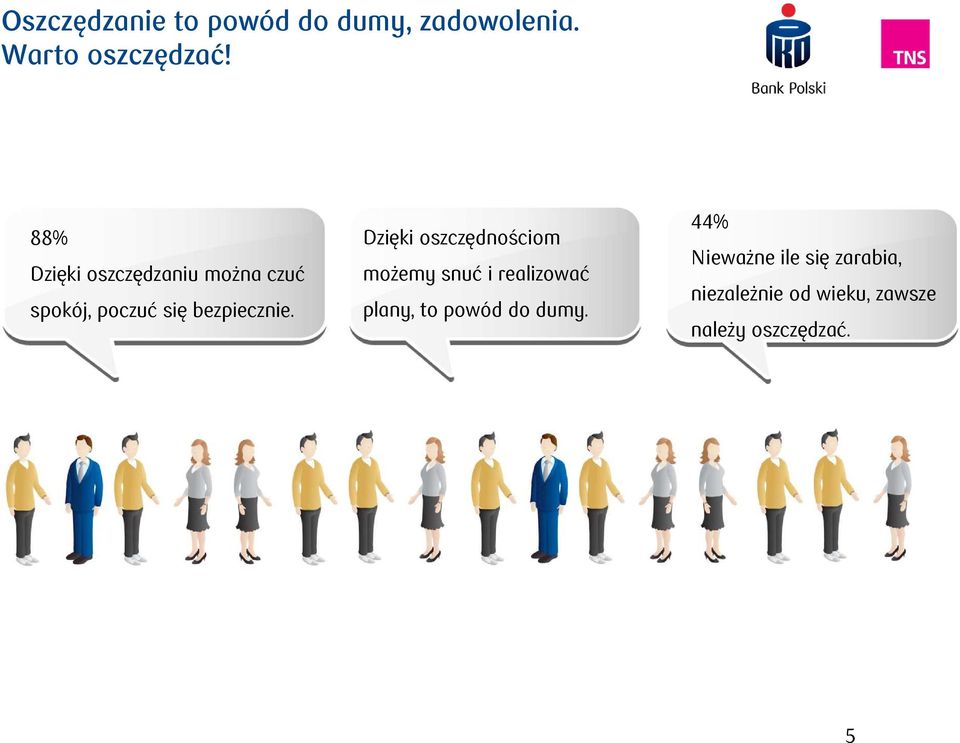 Dzięki oszczędnościom możemy snuć i realizować plany, to powód do