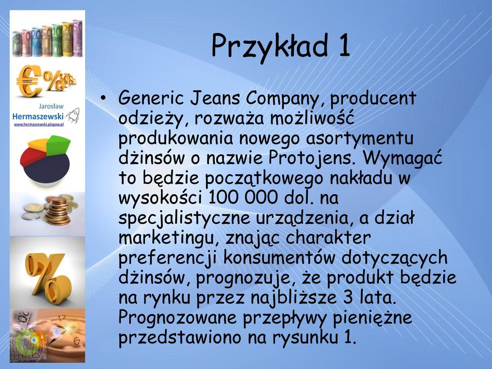 na specjalistyczne urządzenia, a dział marketingu, znając charakter preferencji konsumentów dotyczących