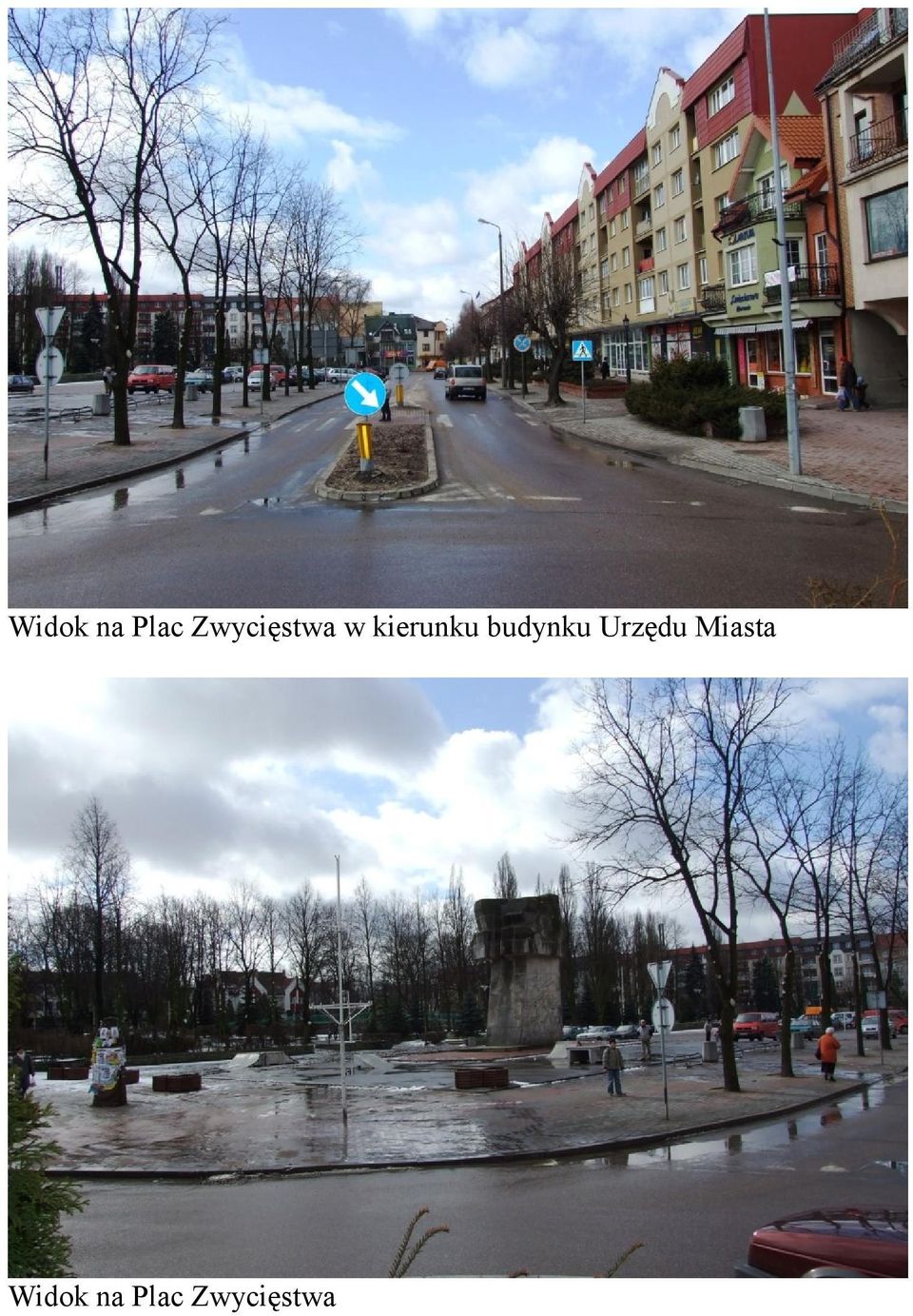 kierunku budynku
