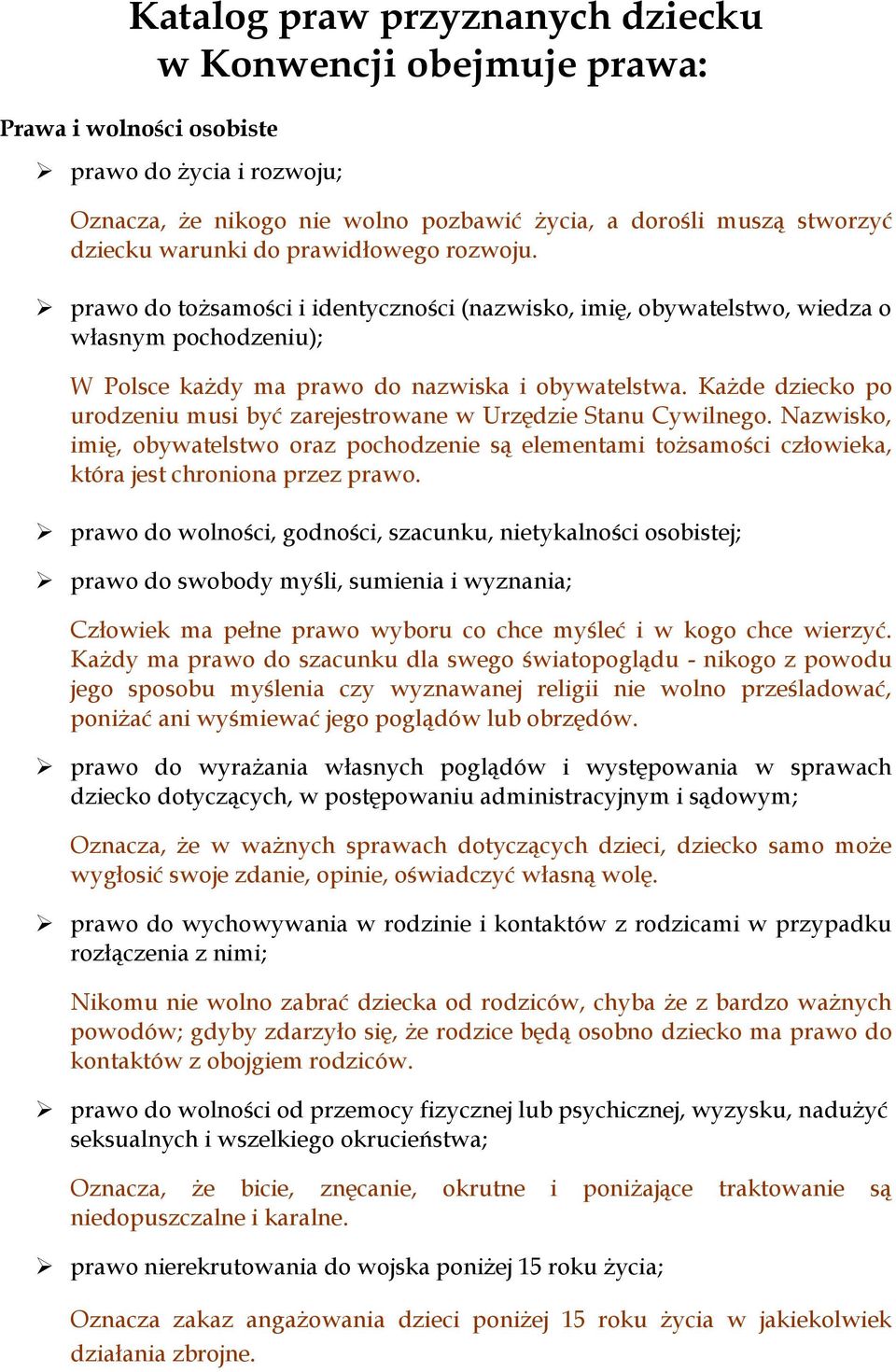 Każde dziecko po urodzeniu musi być zarejestrowane w Urzędzie Stanu Cywilnego. Nazwisko, imię, obywatelstwo oraz pochodzenie są elementami tożsamości człowieka, która jest chroniona przez prawo.