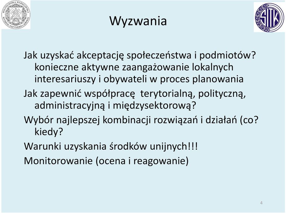 Jak zapewnić współpracę terytorialną, polityczną, administracyjną i międzysektorową?