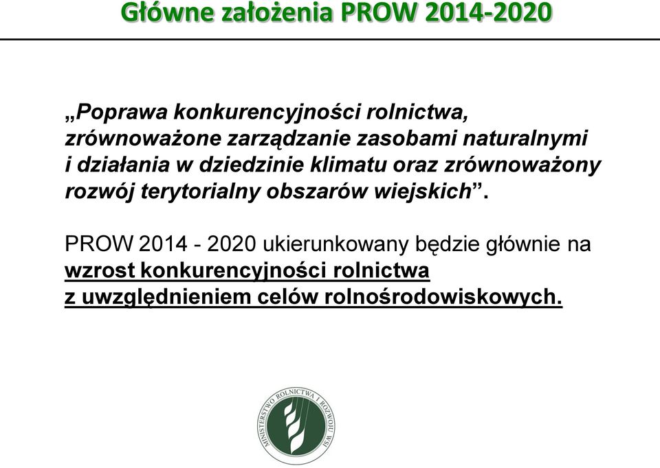 zrównoważony rozwój terytorialny obszarów wiejskich.