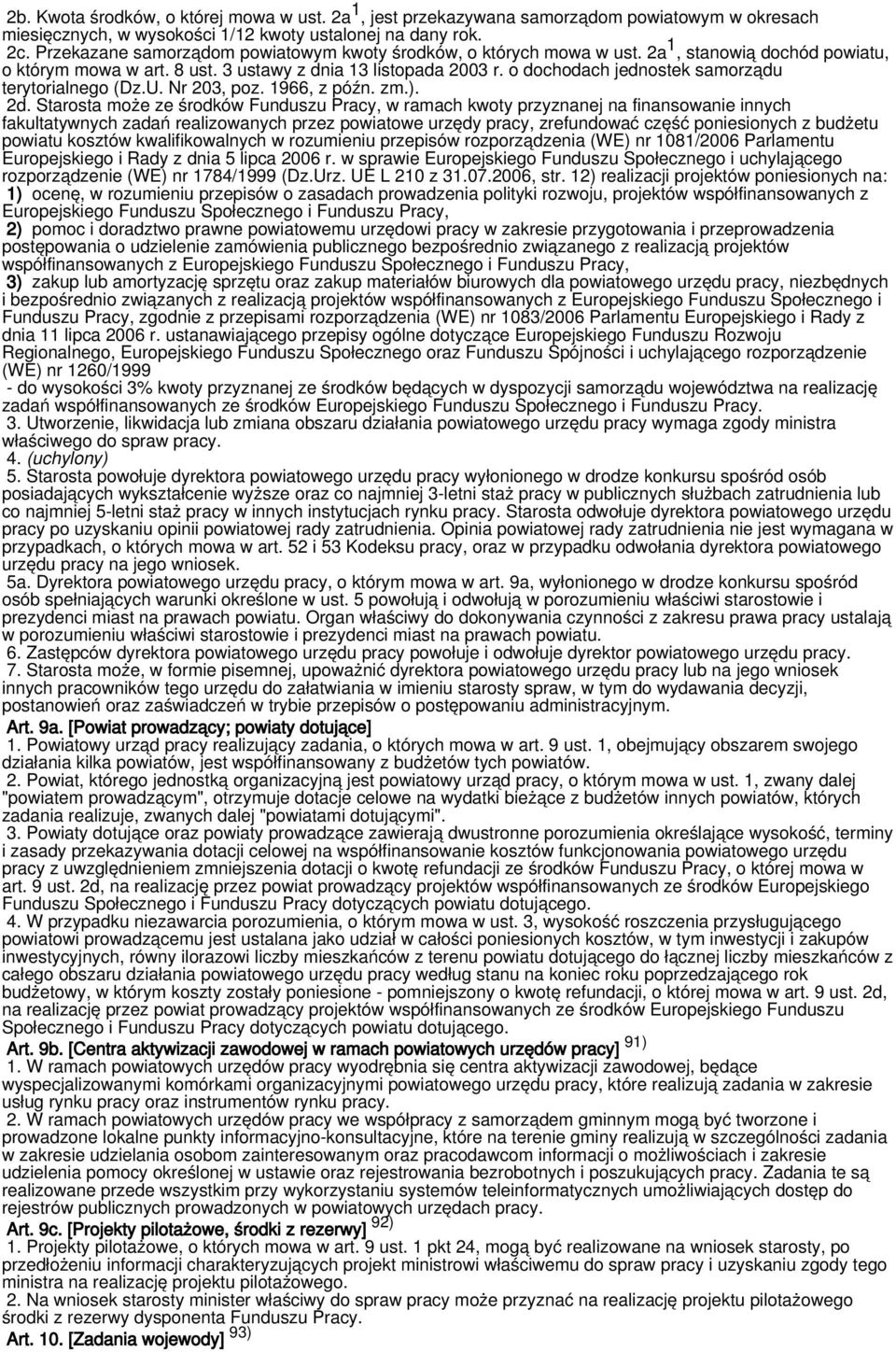 o dochodach jednostek samorządu terytorialnego (Dz.U. Nr 203, poz. 1966, z późn. zm.). 2d.