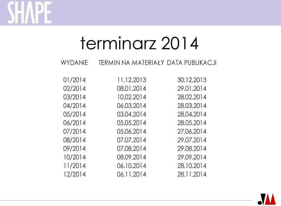 05.2014 28.05.2014 07/2014 05.06.2014 27.06.2014 08/2014 07.07.2014 29.07.2014 09/2014 07.08.2014 29.08.2014 10/2014 08.