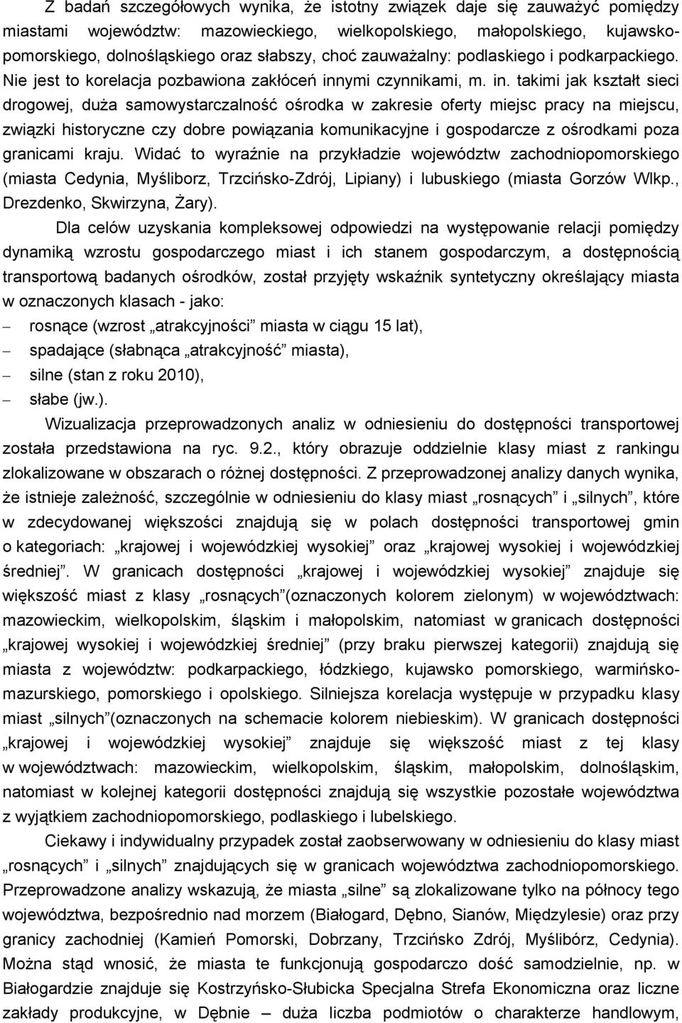 ymi czynnikami, m. in.