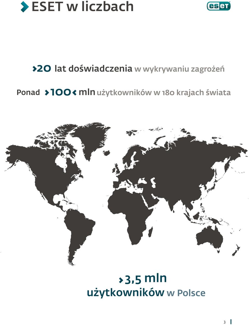 zagrożeń 100 Ponad mln
