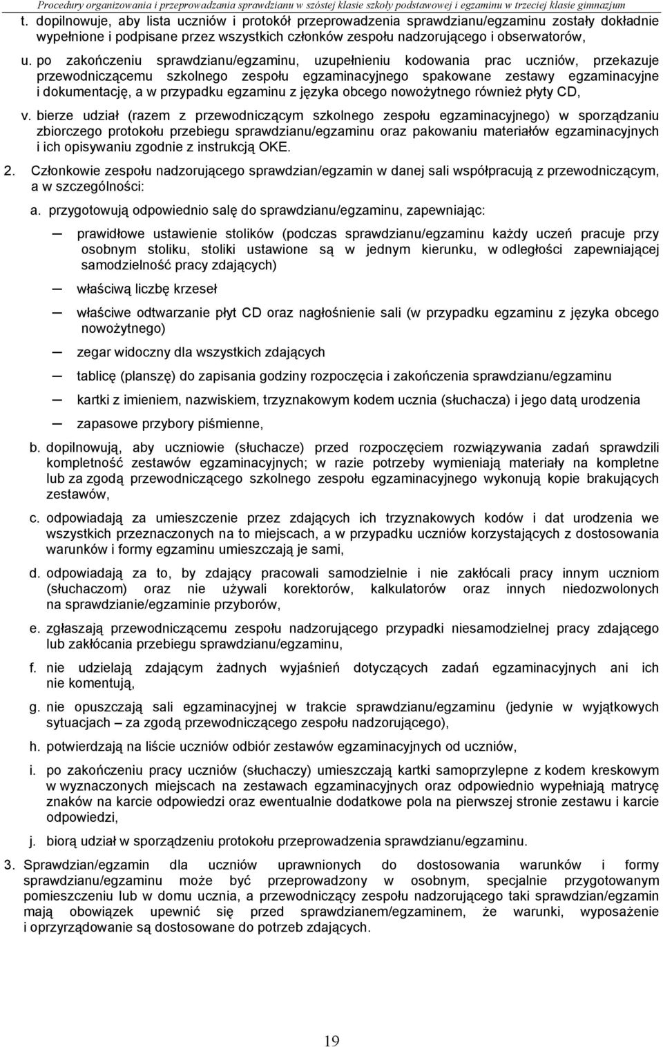 egzaminu z języka obcego nowożytnego również płyty CD, v.