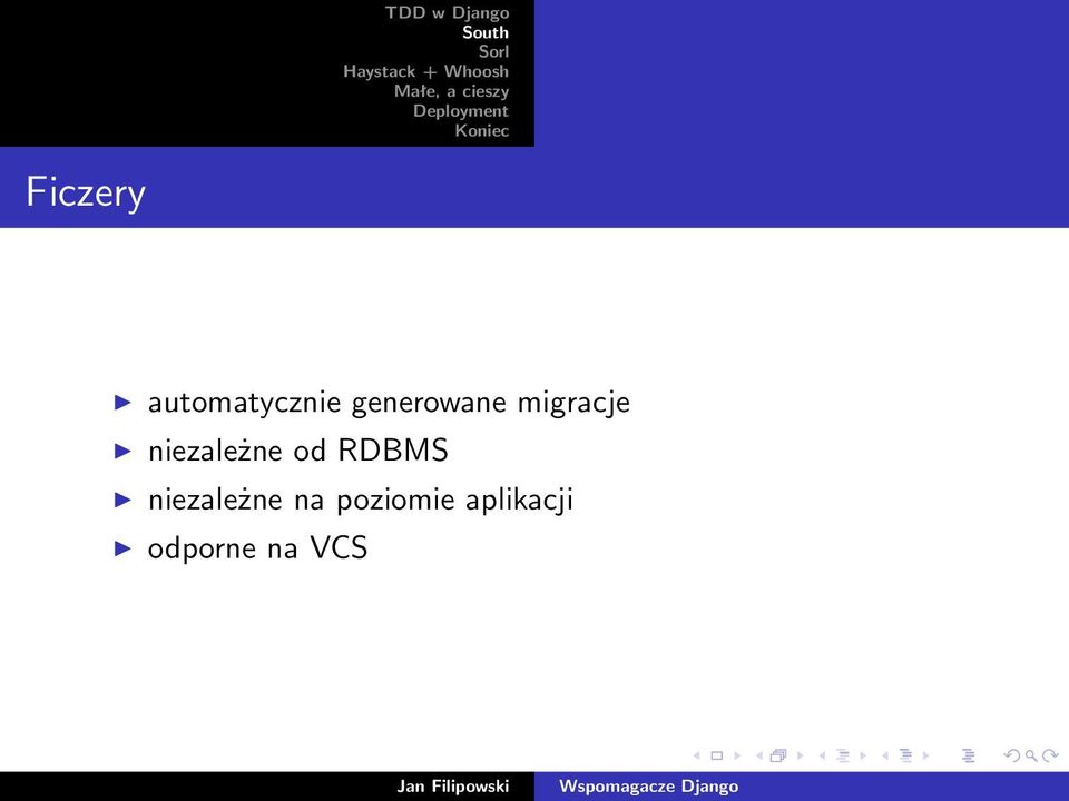 niezależne od RDBMS