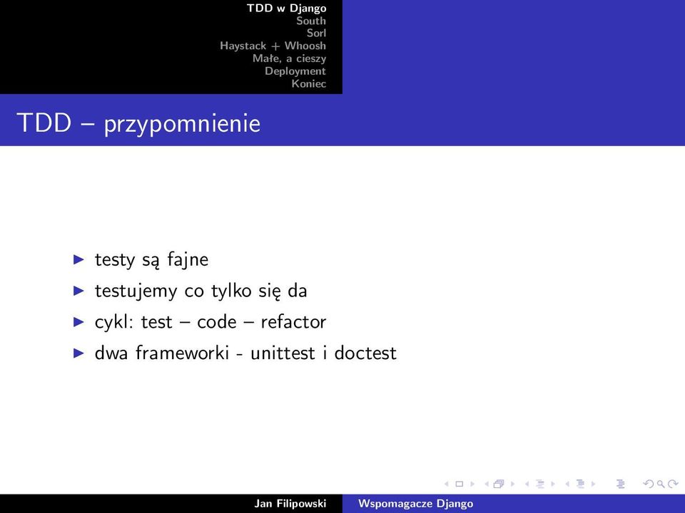 da cykl: test code refactor