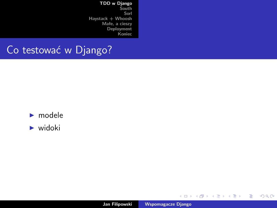 w Django?
