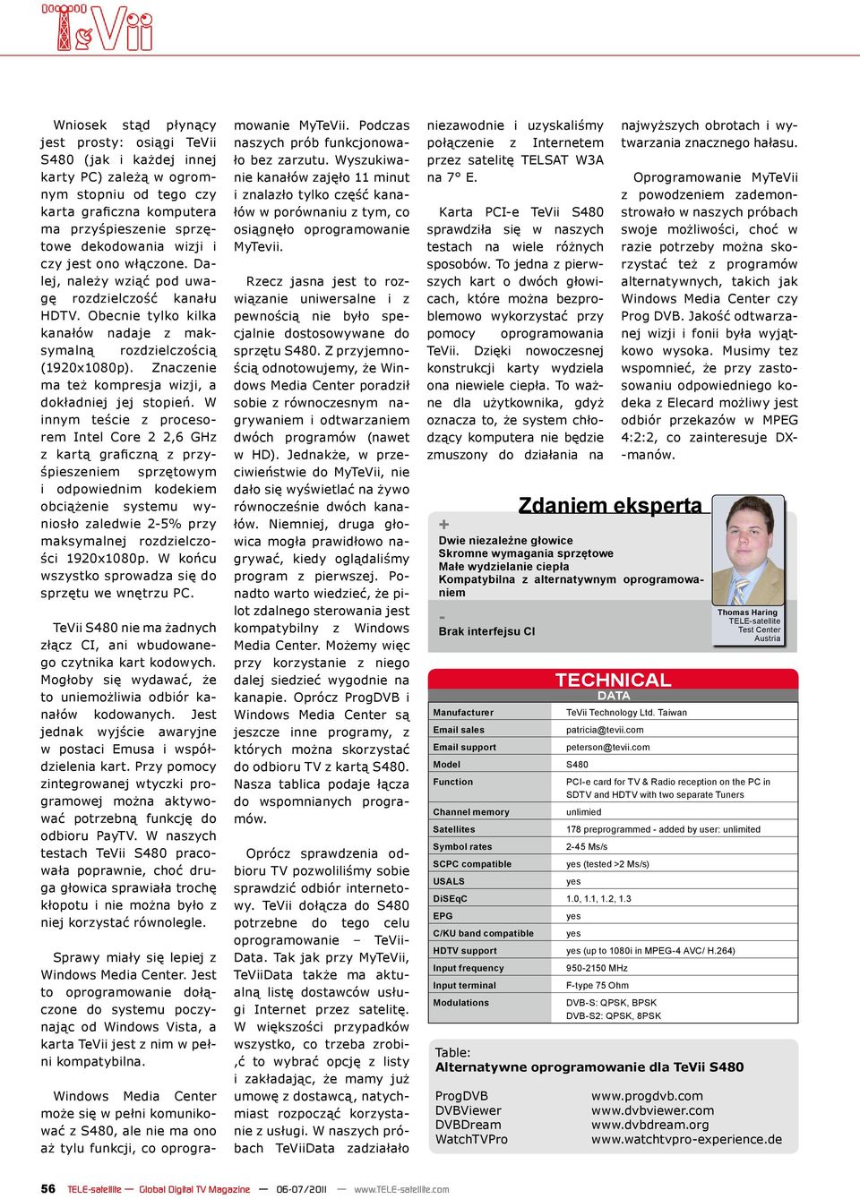 Znaczenie ma też kompresja wizji, a dokładniej jej stopień.