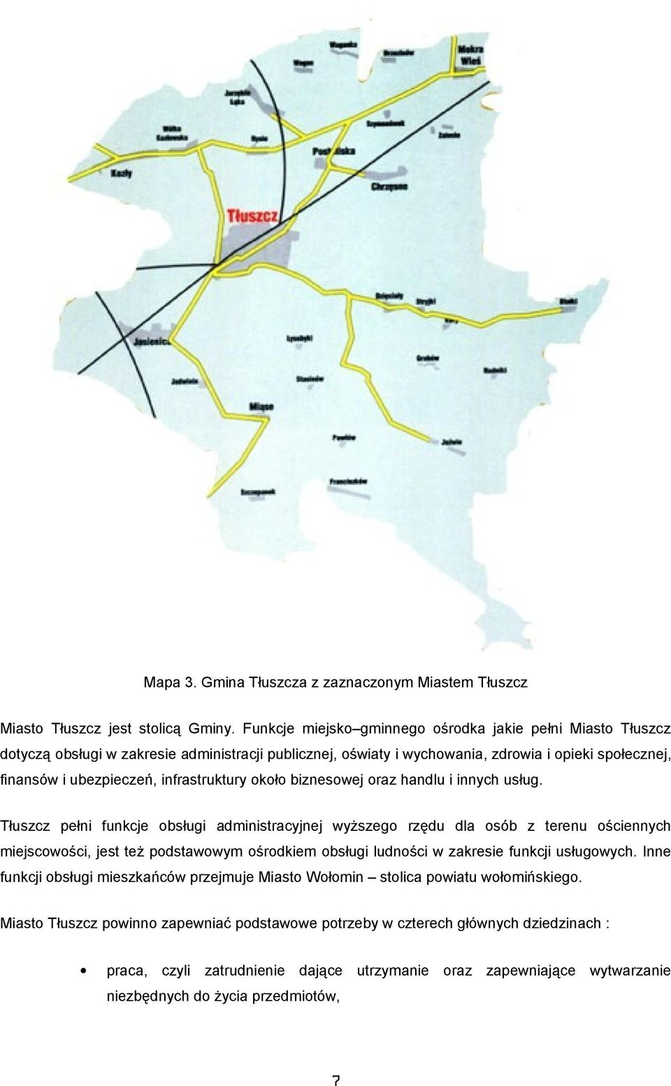 infrastruktury kł bizneswej raz handlu i innych usług.