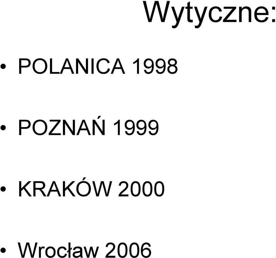 POZNAŃ 1999