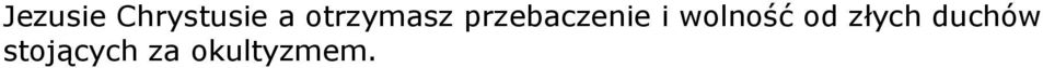 i wolność od złych