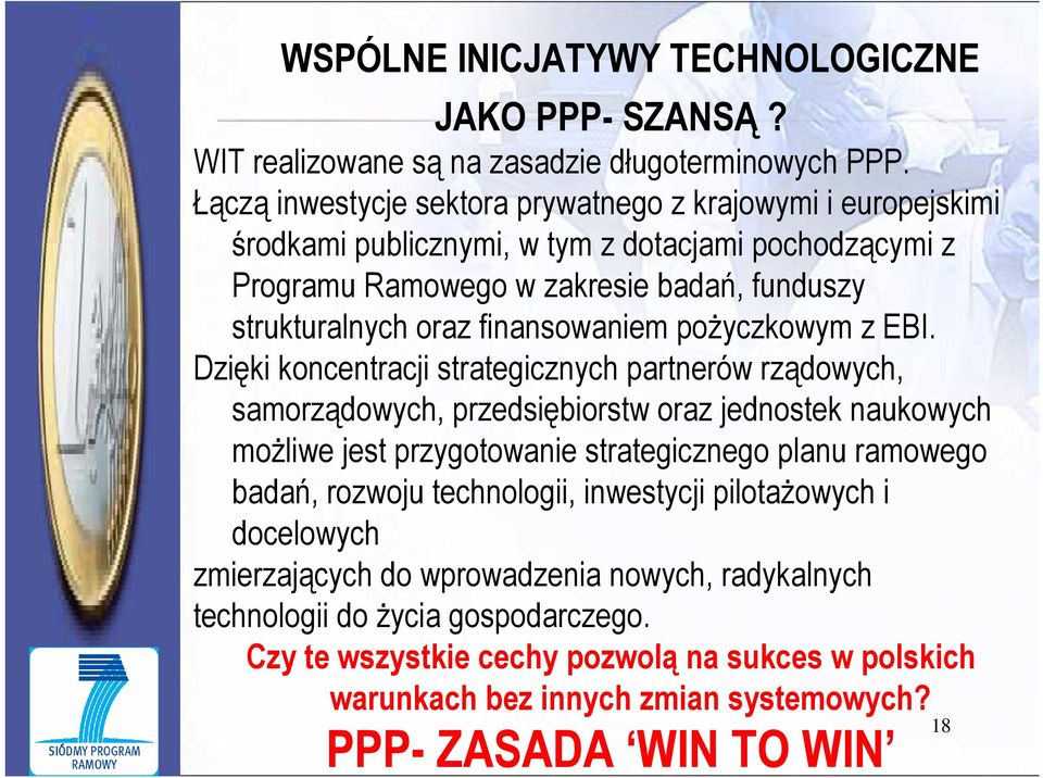 finansowaniem poŝyczkowym z EBI.