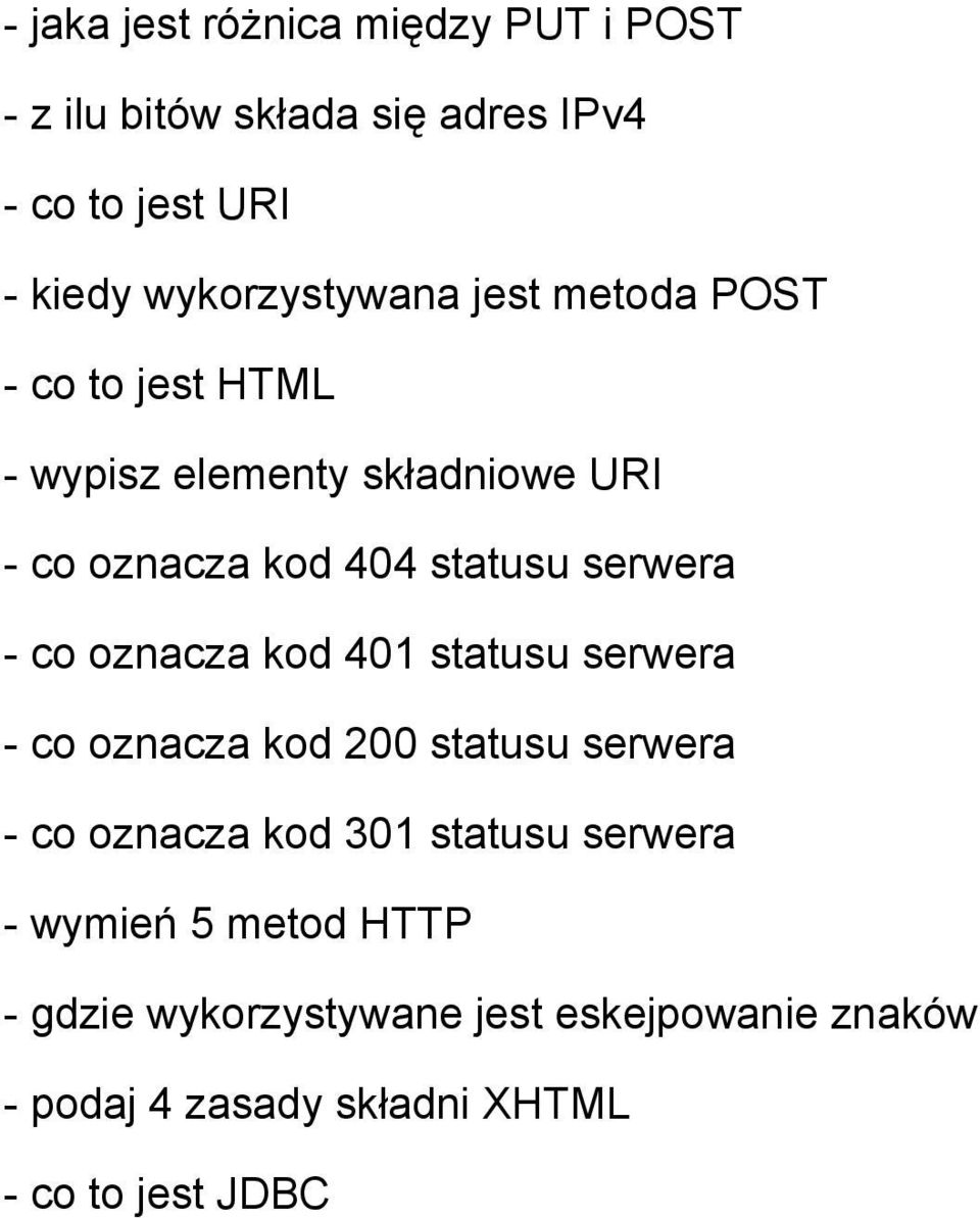 statusu serwera co oznacza kod 401 statusu serwera co oznacza kod 200 statusu serwera co oznacza kod 301