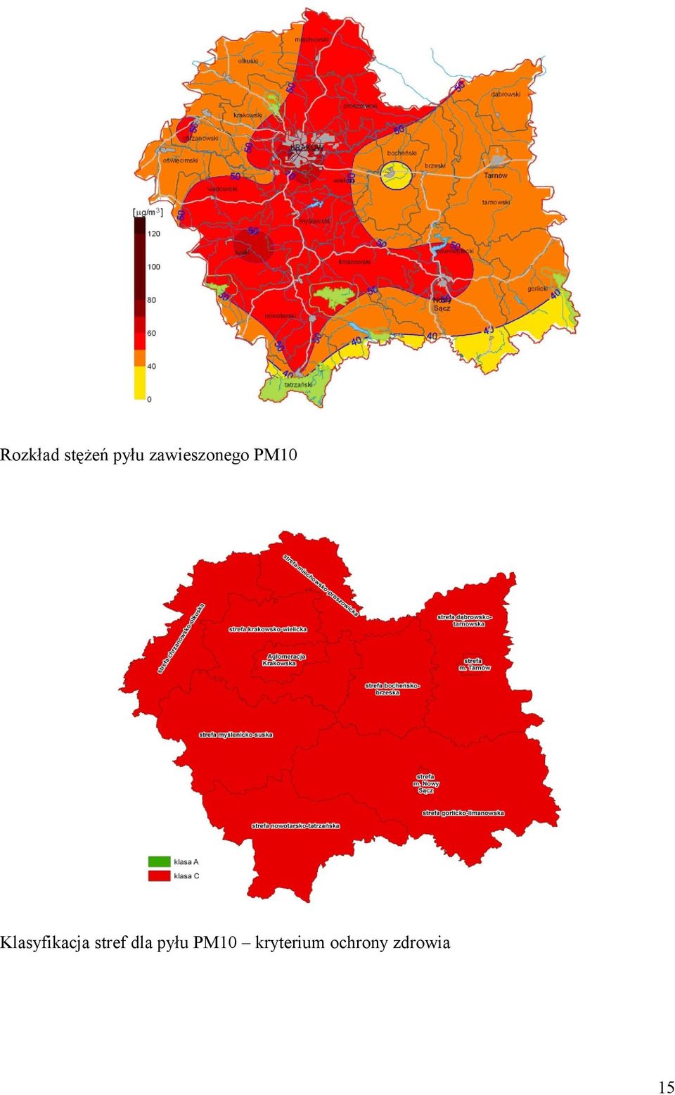 Klasyfikacja stref dla