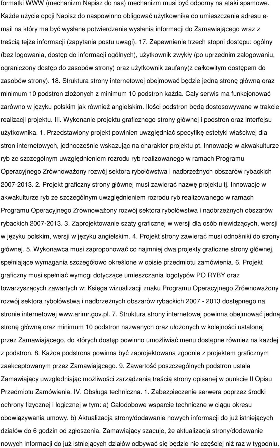 (zapytania postu uwagi). 17.
