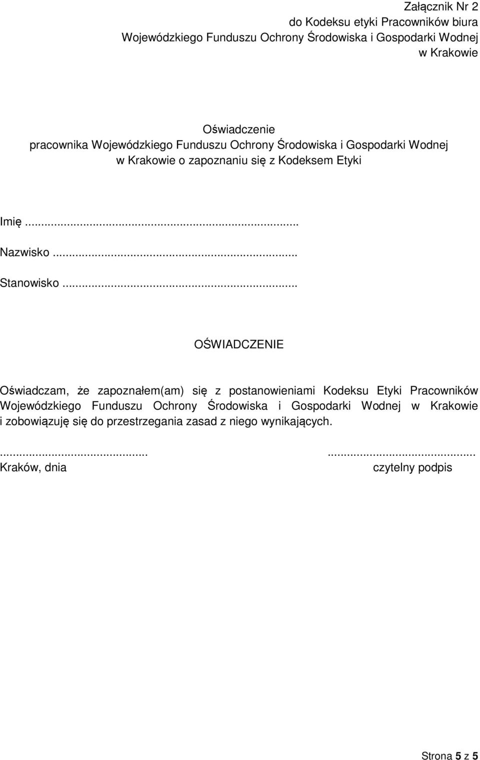 .. Stanowisko.