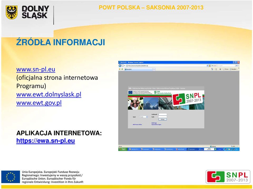 eu (oficjalna strona internetowa Programu) www.