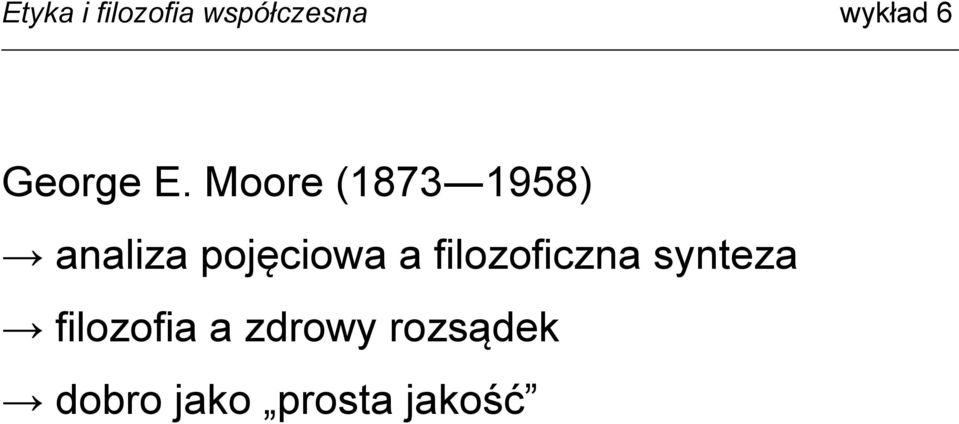 pojęciowa a filozoficzna