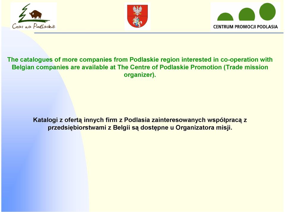 Promotion (Trade mission organizer).