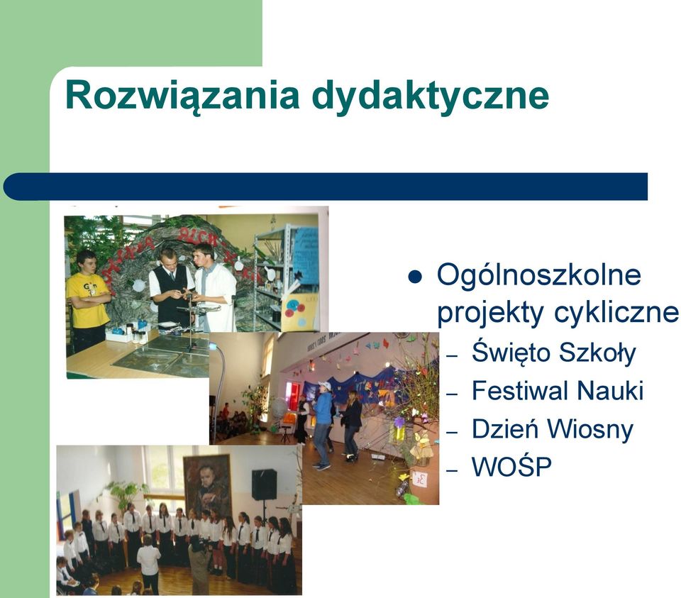 cykliczne Święto Szkoły