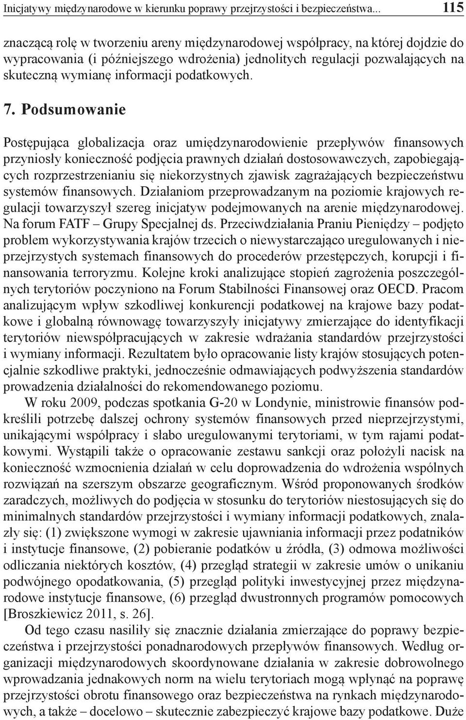podatkowych. 7.