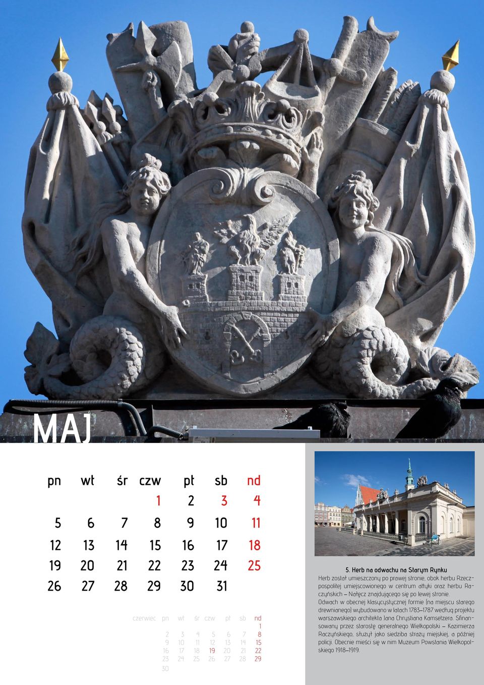 lewej stronie. Odwach w obecnej klasycystycznej formie (na miejscu starego drewnianego) wybudowano w latach 1783 1787 według projektu warszawskiego architekta Jana Chrystiana Kamsetzera.