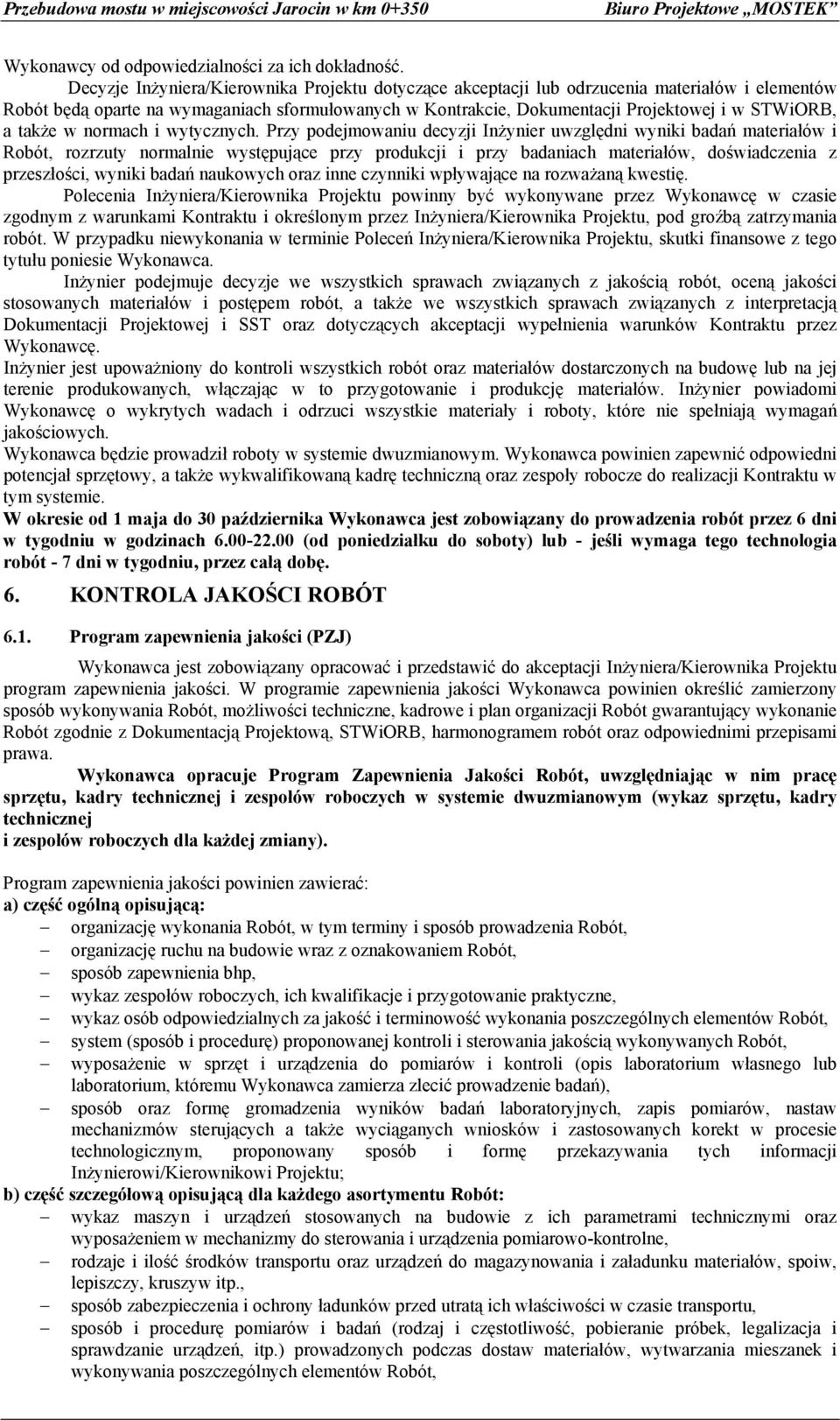 także w normach i wytycznych.
